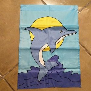 Large Dolphin Flag  28x40